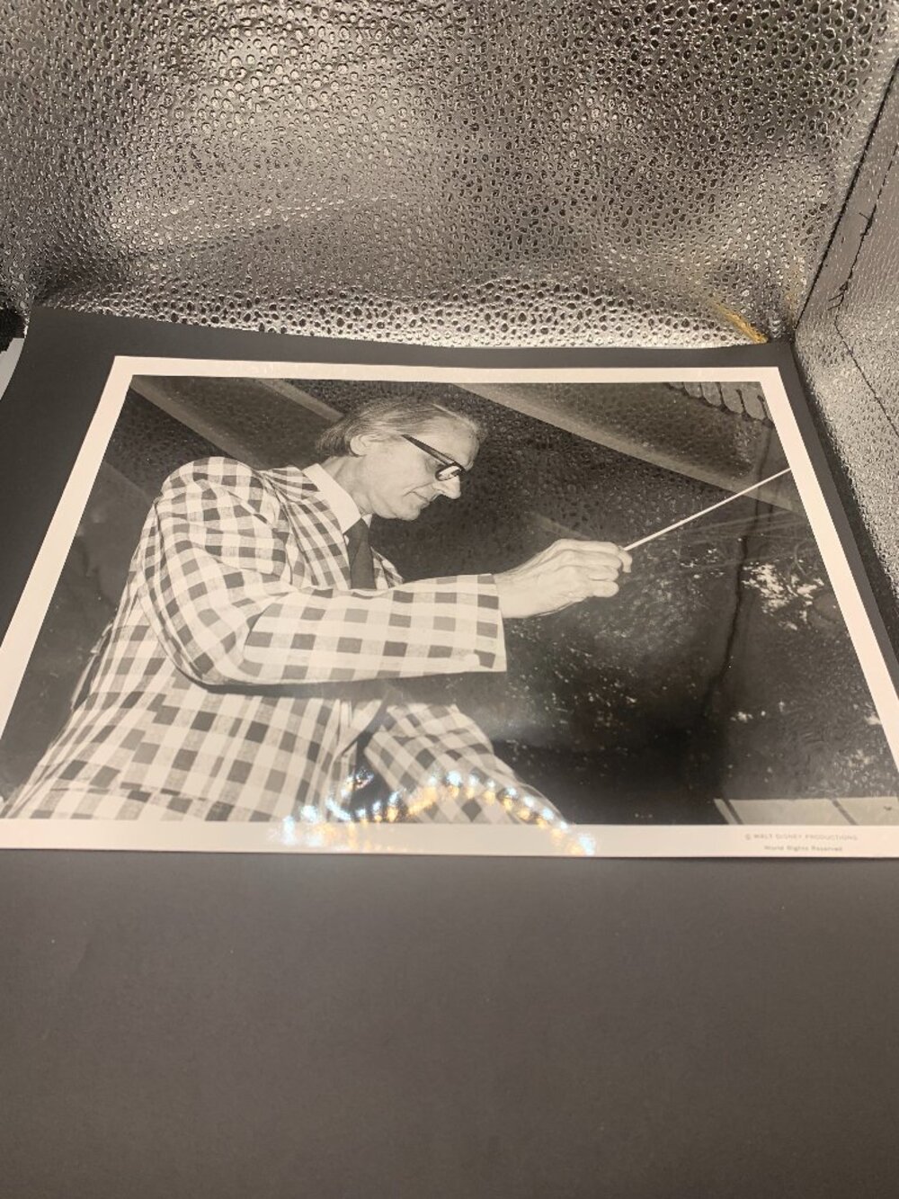 Vintage Black White 8 x 10 Photo Austrailian Conductor Karl Bohm